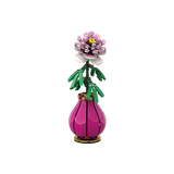 GOBRICKS MOC 153192 Peony Flower