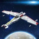GOBRICKS MOC 47427 Republic Striker-Class Starfighter