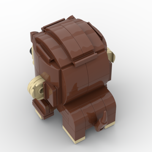Zoo BrickHeadz Size Collection - MOC Cube Animal Bricks (Copy)