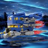 GOBRICKS MOC 13102 Classic Space London Bus 40220