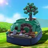 GOBRICKS MOC 99648 Bag End (Microscale)