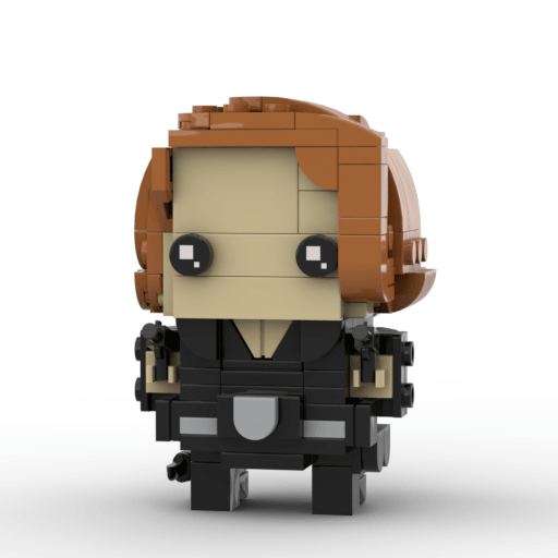 MOC Custom Marvel black widow- The Avengers Brickheadz