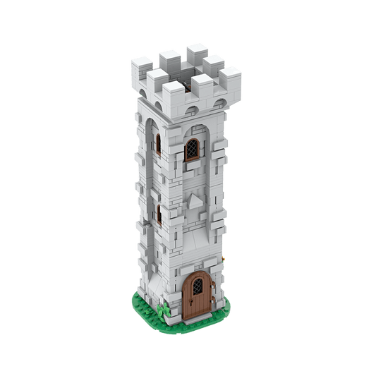 GOBRICKS MOC 134714 Lion Knight Watch Tower
