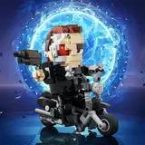 GOBRICKS MOC 166963 T-800+bike