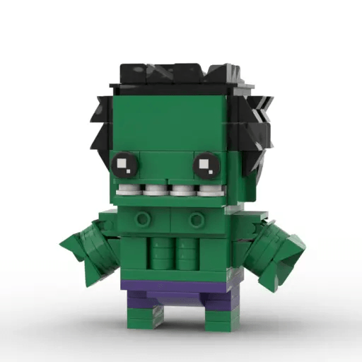 MOC Custom Marvel Hulk - The Avengers Brickheadz