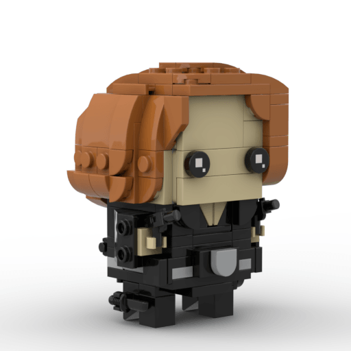 MOC Custom Marvel black widow- The Avengers Brickheadz