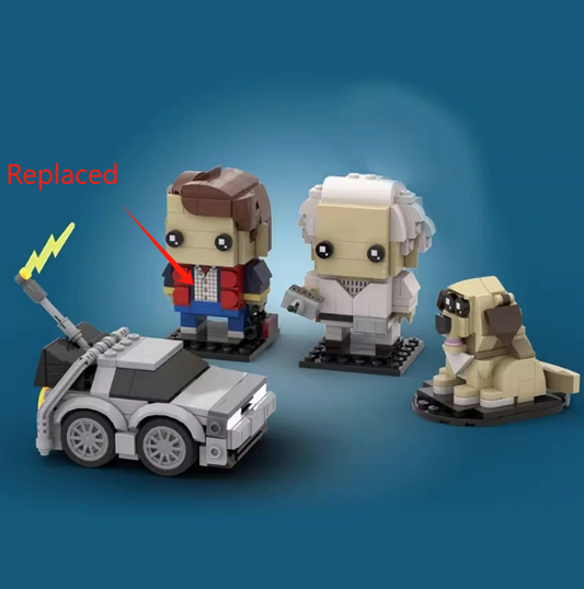 MOC Back To Future Brickheadz