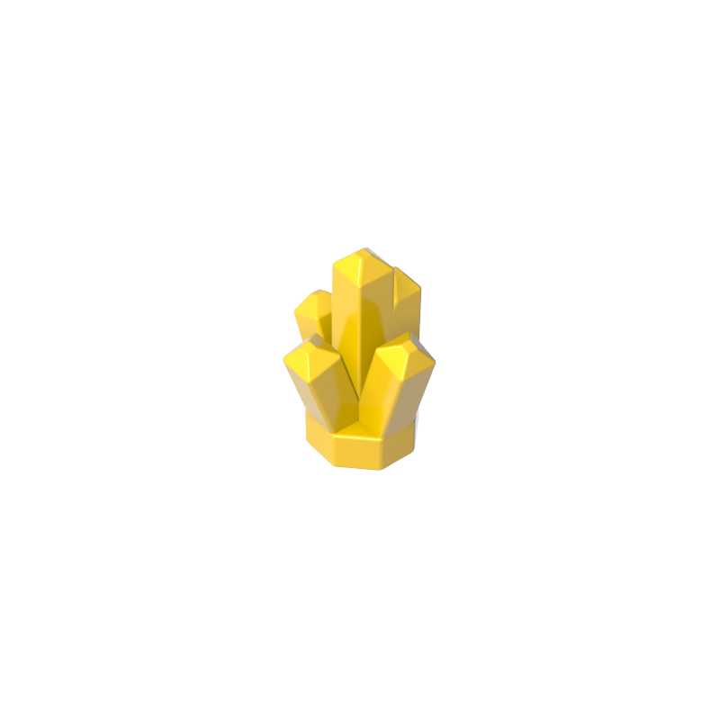 GDS-2022 - Rock 1 x 1 Crystal 5 Point