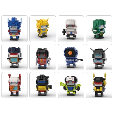 MOC Transformers G1 Brickheadz