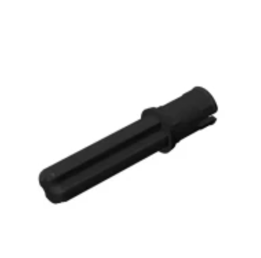 GDS-930 - Axle 2L with Pin with Friction Ridges Lengthwise