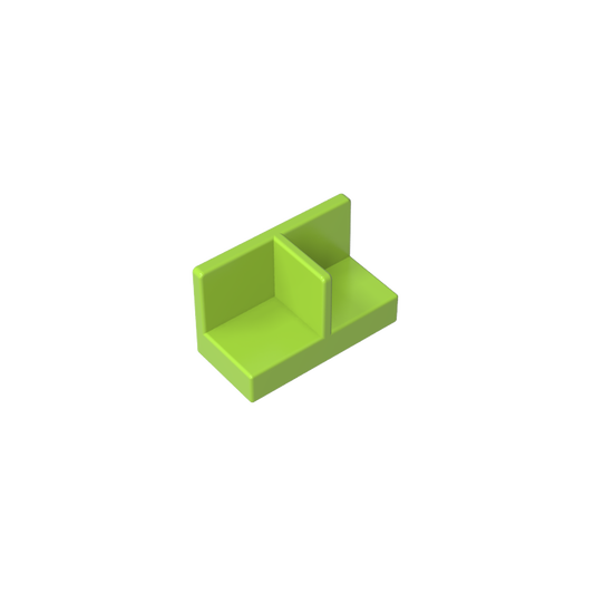 GDS-2027 - Panel 1 x 2 x 1 with Rounded Corners and Central Divider