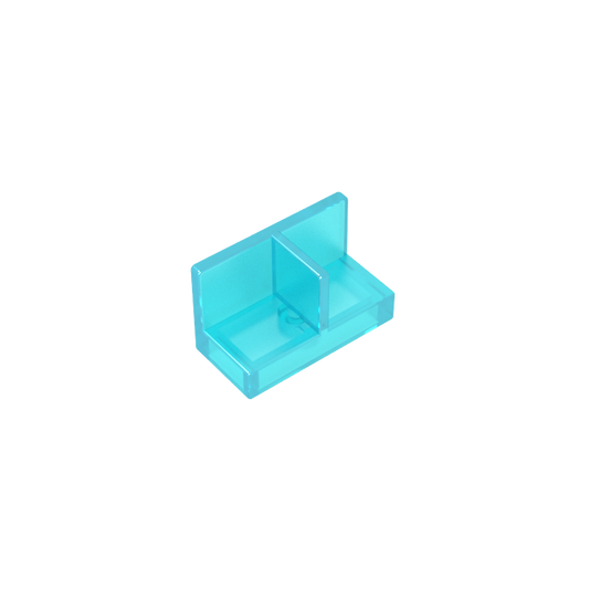 GDS-2027 - Panel 1 x 2 x 1 with Rounded Corners and Central Divider