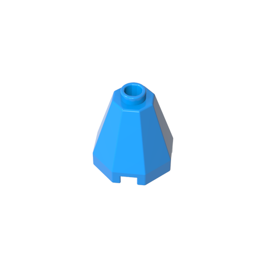 GDS-2042 - Cone 2 x 2 x 1 2/3 Octagonal, Open Stud