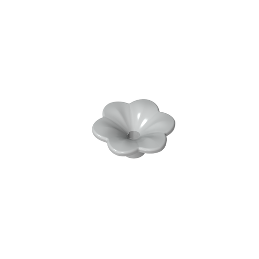 GDS-2059 - Plant, Outdoor Accessory Kit, Flower with 6 Rounded Petals and Pin