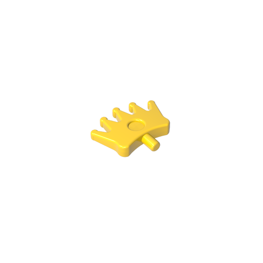 GDS-2064 - Headwear Accessory Crown / Tiara with 5 Points and Pin