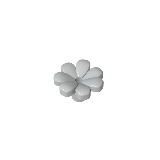 GDS-2118 - Plant, Flower, Minifig Accessory with 7 Thick Petals and Pin