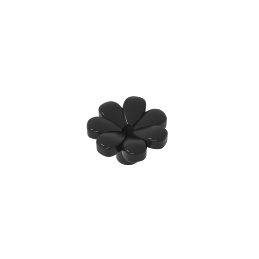 GDS-2118 - Plant, Flower, Minifig Accessory with 7 Thick Petals and Pin