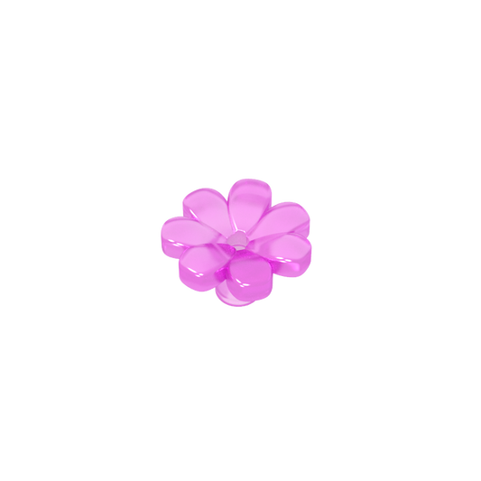 GDS-2118 - Plant, Flower, Minifig Accessory with 7 Thick Petals and Pin