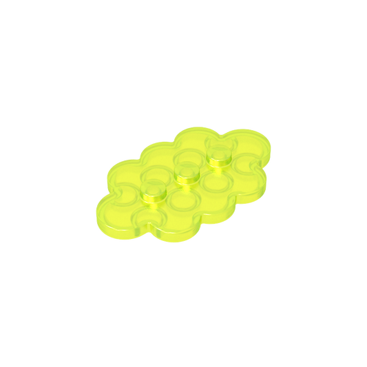 GDS-2138 - Plate Special 3 x 5 Cloud with 3 Center Studs