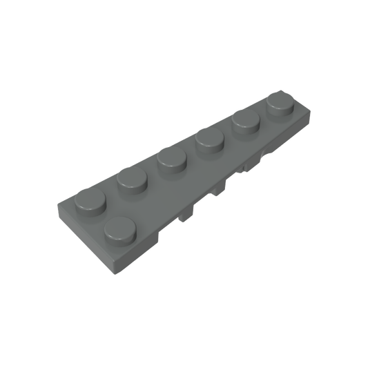 GDS-2143 - Wedge Plate 6 x 2 Right