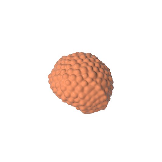GDS-2154 - Minifig Hair Bubble Style (Afro)