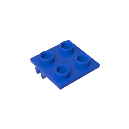GDS-2197 - Wheel Holder 2 x 2 Thin with Clips, Plane Single