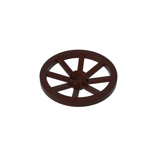 GDS-2221 - Wheel Wagon Large (33mm D.), Round Hole For Wheel Holder Pin