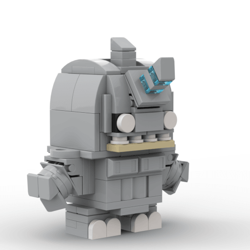 MOC Custom Marvel Rhino Brickheadz