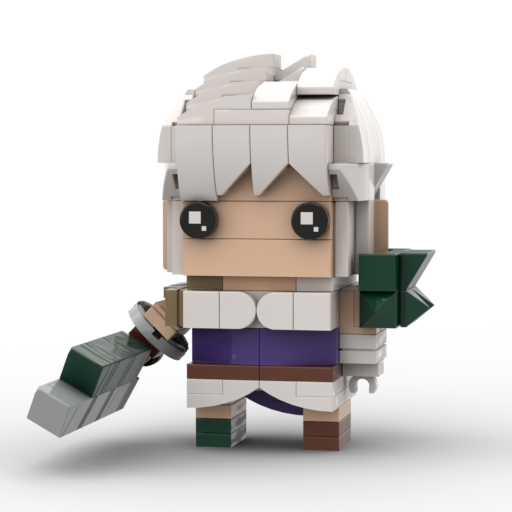 MOC Riven Champion LOL - BrickHeadz Toy