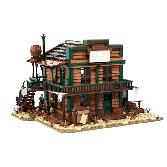GOBRICKS MOC 151938 Sheriff's Office - Wild West