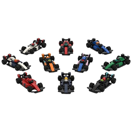 GOBRICKS MOC 141127 F1 2023 cars