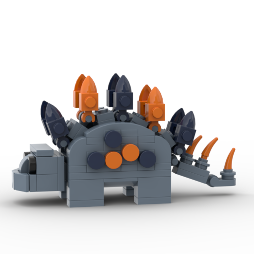 Jurassic BrickHeadz Size Collection - MOC Cube Animal Bricks