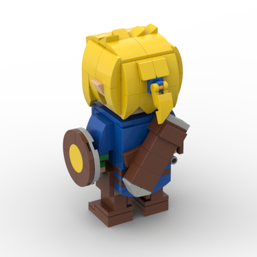 MOC The Legend of Zelda - Link Minecraft Size