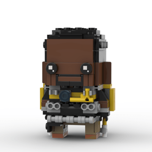 MOC Custom Marvel Electro Brickheadz