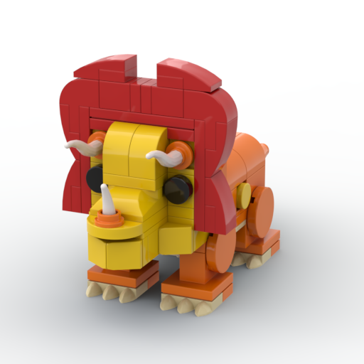 Jurassic BrickHeadz Size Collection - MOC Cube Animal Bricks