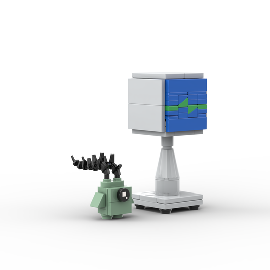 Karen and Plankton - SpongeBob - BrickHeadz Toy