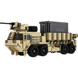 GOBRICKS MOC 177525 Oshkosh HEMTT- M985A4 - Heavy Expanded Mobility Tactical Truck