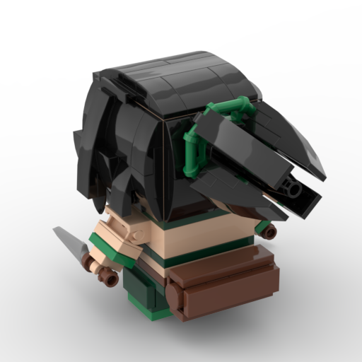 MOC Akali Champion LOL - BrickHeadz Toy