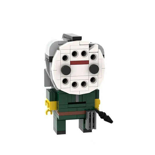 GOBRICKS MOC 168010 Jason Voorhees Brickhead (Pt6)