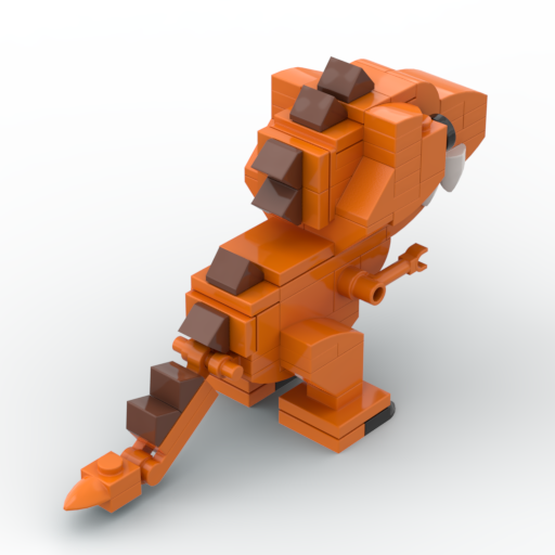Jurassic BrickHeadz Size Collection - MOC Cube Animal Bricks