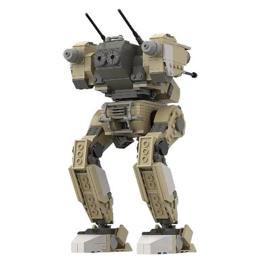 GOBRICKS MOC 171663 Flea Battlemech (desert camo)