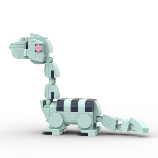 Jurassic BrickHeadz Size Collection - MOC Cube Animal Bricks