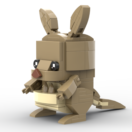 Zoo BrickHeadz Size Collection - MOC Cube Animal Bricks (Copy)