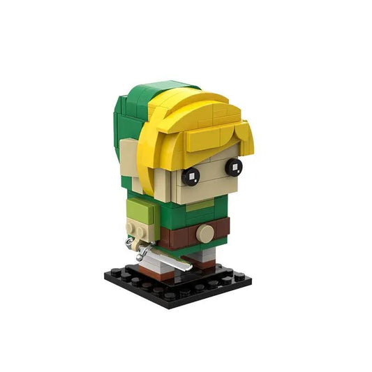 GOBRICKS MOC 79861 LINK (The Legend of Zelda: Four Swords Adventures)