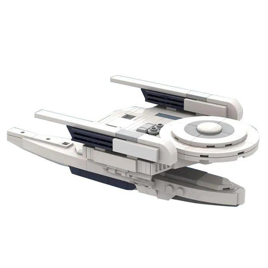 GOBRICKS MOC 155862 Oberth Class Starship, Star Trek (USS Grissom & USS Pegasus)