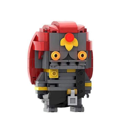 GOBRICKS MOC 167310 Mummified Ganondorf (Legend of Zelda: Tears of the Kingdom) Brickheadz