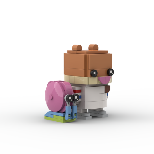 Gary the Snail and Sandy Cheeks - SpongeBob - BrickHeadz Toy