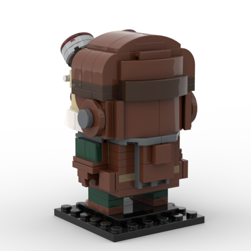 MOC-35498 The Mandalorian - Kuiil Brickheadz