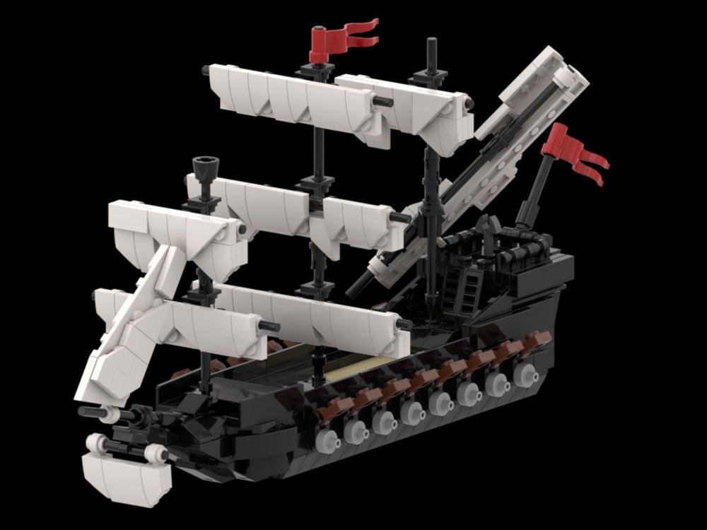 MOC-38843 Mini Sailship black