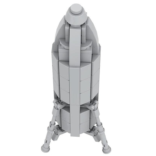 GOBRICKS MOC 146657 SpaceX Starhopper